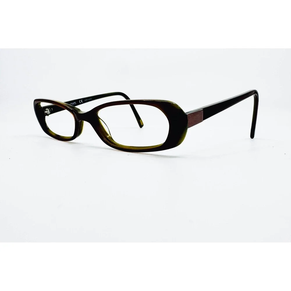 Chaps Eyeglass Frames Womens Green CP 3011 535 Oval Full Rim 50-16-135